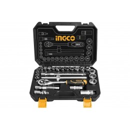Заказать Набор головок 1/2" с трещоткой 25 предметов INGCO HKTS12251 отпроизводителя INGCO