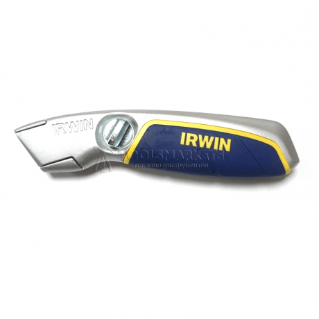 Нож - ProTouch с фиксированным трапециевидным лезвием+ 6 биметаллических лезвий bi-metal IRWIN 10504237