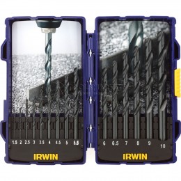 Заказать Набор сверл по металлу HSS PRO DIN-338, 1,5 - 10,0 мм, 15 предметов IRWIN 10503989 отпроизводителя IRWIN