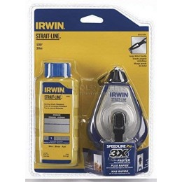 Заказать Разметочный шнур IRWIN Speed-Line PRO с разметочным тросиком 30 м / синий мел, цельная упаковка 113 г IRWIN 10507682 отпроизводителя IRWIN