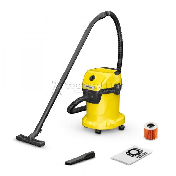 Хозяйственный пылесос Karcher WD 3 V-17/4/20 1.628-127.0 Хозяйственный пылесос Karcher WD 3 V-17/4/20 1.628-127.0