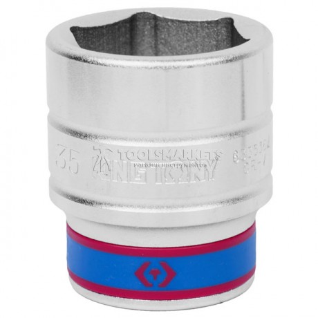 Головка торцевая стандартная шестигранная 3/4", 57 мм KING TONY 633557M