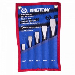 Заказать Набор зубил, чехол из теторона, 5 предметов KING TONY 1025PRN отпроизводителя KING TONY
