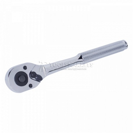 Трещотка 3/8", 200 мм, 32 зубца, флажковая с кнопкой KING TONY 3761-08F