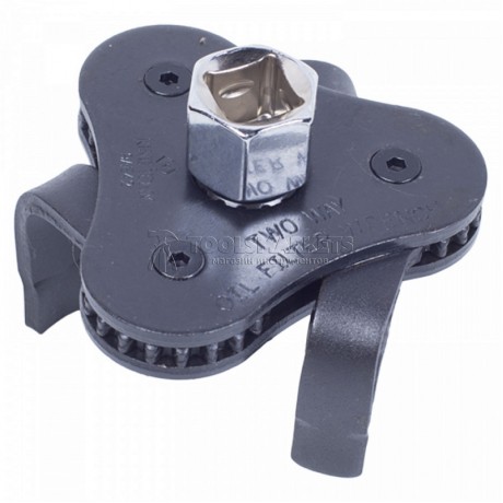 Съемник масляных фильтров 1/2", 63-102 мм, трехзахватный KING TONY 9AE42