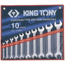 Заказать Набор рожковых ключей, 6-28 мм, 10 предметов KING TONY 1110MR отпроизводителя KING TONY