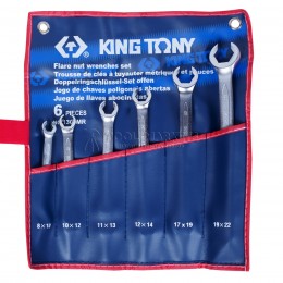 Заказать Набор разрезных ключей, 8-22 мм, 6 предметов KING TONY 1306MR отпроизводителя KING TONY