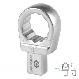 Насадка накидная серии "FIT", 18 мм, 9х12 мм KING TONY 34502118M