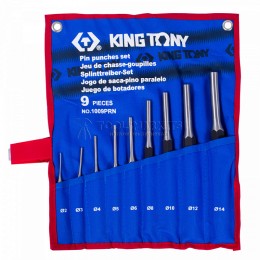 Заказать Набор выколоток, чехол из теторона, 9 предметов KING TONY 1009PRN отпроизводителя KING TONY