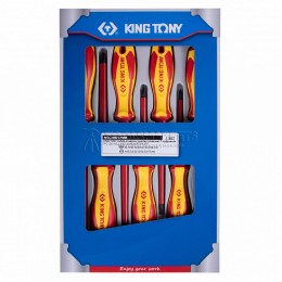 Заказать Набор отверток, диэлектрические, 7 предметов KING TONY 30617MR отпроизводителя KING TONY