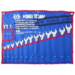 Заказать Набор комбинированных ключей, 1/4"-1&1/4", 16 предметов KING TONY 1216SRN отпроизводителя KING TONY