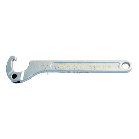 Ключ радиусный шарнирный 35-50 мм, для цилиндрического крепежа KING TONY 3641-50