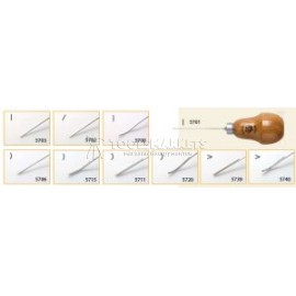 Микрорезец прямой 125х15 мм с рукояткой из грушевого дерева KIRSCHEN KR-5701000