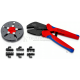 Обжимные клещи с магазином для смены плашек MultiCrimp® 0,5 — 10,0 mm², 240 мм KNIPEX KN-973303