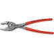 Клещи с фронтальным Knipex TwinGrip зев 5-27 мм, длина 250 мм, обливные ручки KN-8201250