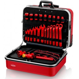Набор электромонтажного инструмента KNIPEX BIG Twin Move RED Electric Competence,42 предметов KN-989915
