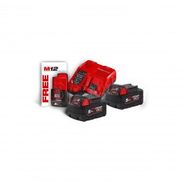 Заказать Комплект аккумулятор и зарядное устройство Milwaukee M18 NRG-502 4933459217 отпроизводителя Milwaukee