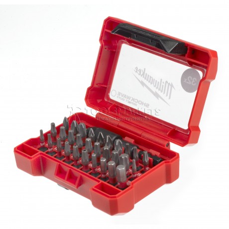 Набор бит Milwaukee SHOCKWAVE Impact Duty bit 32 предмета 4932464240