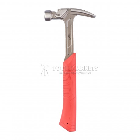 Молоток с прямым гвоздодером Milwaukee 450гр/16oz 4932478653