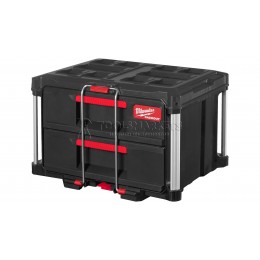 Ящик с 2-мя выдвижными отсеками Milwaukee PACKOUT 4932472129