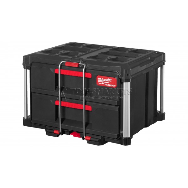 Ящик с 2-мя выдвижными отсеками Milwaukee PACKOUT 4932472129 Ящик с 2-мя выдвижными отсеками Milwaukee PACKOUT 4932472129