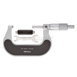 Микрометр MITUTOYO 50-75 мм, 0.01 мм 102-303