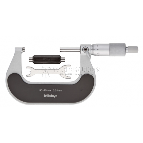 Микрометр MITUTOYO 50-75 мм, 0.01 мм 102-303