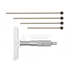 Глубиномер MITUTOYO 0-100 мм со сменными вставками 129-115