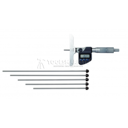 Микрометр цифровой MITUTOYO 0–25 мм, 0.001 мм с игольчатыми пятками 329-251-30