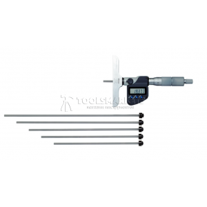 Микрометр цифровой MITUTOYO 0–25 мм, 0.001 мм с игольчатыми пятками 329-251-30