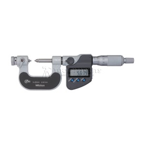 Микрометр цифровой MITUTOYO Digimatic для измерения винтовой резьбы 0-25мм 326-351-10