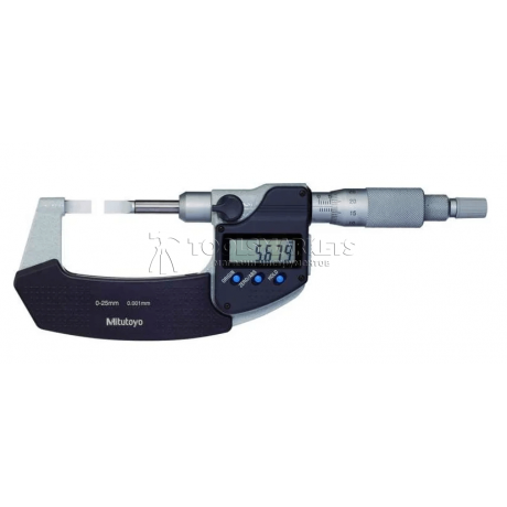 Микрометр 0-25мм Digimatic тип А с ножевидными измерительными поверхностями MITUTOYO 422-230-30