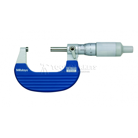 Микрометр гладкий MITUTOYO 25-50 мм 0,01 мм 102-702 Микрометр гладкий MITUTOYO 25-50 мм 0,01 мм 102-702
