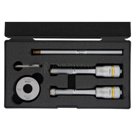Набор нутромеров с установочным кольцом и удлинителем 12-20 мм MITUTOYO 368-912