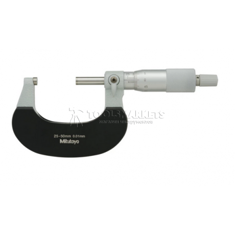 Микрометр MITUTOYO 25-50 мм, 0.01 мм 102-302