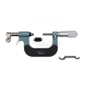 Микрометр рычажный MITUTOYO 25-50 мм, 0.01 мм 107-202