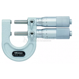 Микрометр MITUTOYO 0-25 мм, 0.01 мм 113-102