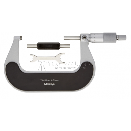 Микрометр MITUTOYO 75-100 мм, 0.01 мм 102-304