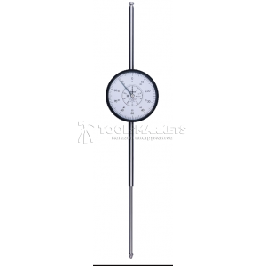 Индикатор часового типа Mitutoyo 0–100 мм, 0,01 мм, с ушком 3062A-19