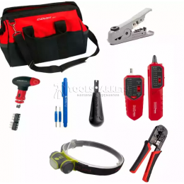 Набор инструментов для обжима витой пары и контроля распиновки разъемов RJ45/11 SK-LAN-3