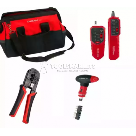 Набор для обжима и проверки витой пары SK-LAN-1