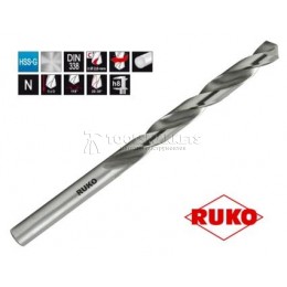 Сверло по металлу RUKO DIN 338 тип N HSS-G VAP 1,0 мм 214010S