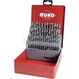 Заказать Набор сверл RUKO DIN 338 тип N HSS-G, 41 предмет 214218 отпроизводителя RUKO