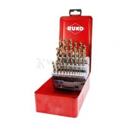Заказать Набор сверл RUKO DIN 338 тип TURBO HSS-G, 25 предметов 1.0 - 13.0 мм х 0.5 мм 214615 отпроизводителя RUKO