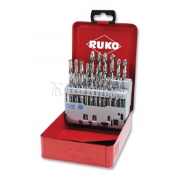 Заказать Набор сверл RUKO дюймовых DIN 338 тип N HSS-G, 21 предмет 214850 отпроизводителя RUKO