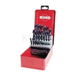 Заказать Набор сверл RUKO DIN 338 тип VA HSSE Co5% TiAIN, 25 предметов 1.0 - 13.0 мм х 0.5 мм 215215F отпроизводителя RUKO