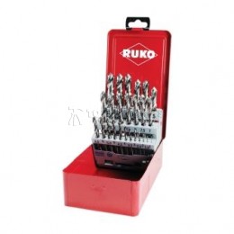 Заказать Набор сверл RUKO DIN 338 тип VA HSSE Co5%, 25 предметов 1.0 - 13.0 мм х 0.5 мм 215215Z отпроизводителя RUKO