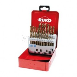 Заказать Набор сверл RUKO дюймовых DIN 338 тип VA HSSE Co5%, 21 предмет 215850 отпроизводителя RUKO