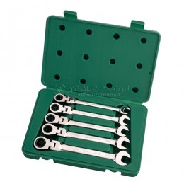 Заказать Набор ключей SATA комбинированных трещоточных 10-14 мм 5 предметов в кейсе 09082 отпроизводителя SATA