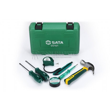 Набор инструментов SATA 7 предметов, слесарный 05161